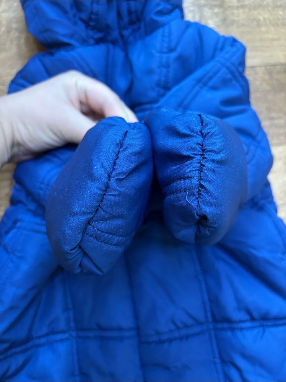 Ben Sherman Navy Blue Puffer Snowsuit Ski Suit Size 18mo Boys Winter Snow Jacket